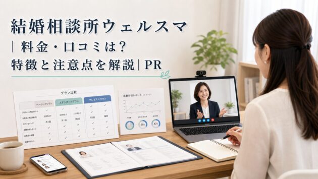 結婚相談所ウェルスマ｜料金・口コミは？特徴と注意点を解説｜PRのアイキャッチ画像