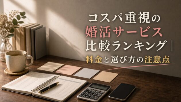 コスパ重視の婚活サービス比較ランキング｜料金と選び方の注意点のアイキャッチ画像