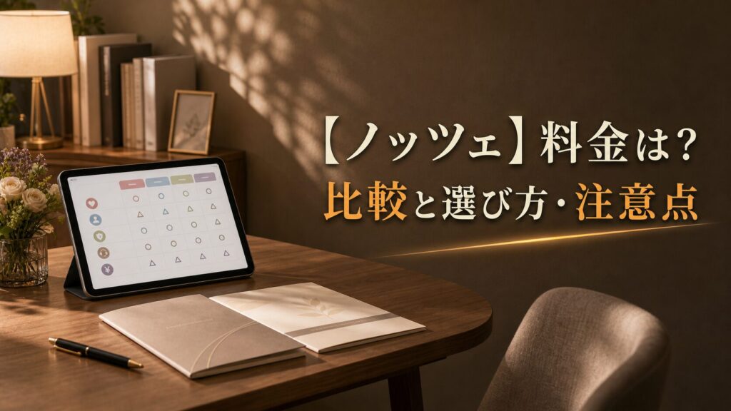 【ノッツェ】料金は？比較と選び方・注意点のアイキャッチ画像