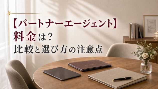 【パートナーエージェント】料金は？比較と選び方の注意点のアイキャッチ画像