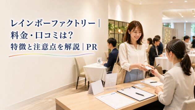 レインボーファクトリー|料金・口コミは?特徴と注意点を解説|PRのアイキャッチ画像
