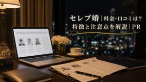 セレブ婚｜料金・口コミは？特徴と注意点を解説｜PRのアイキャッチ画像