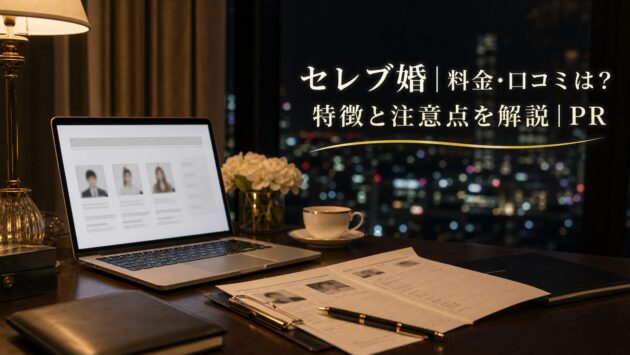 セレブ婚|料金・口コミは?特徴と注意点を解説|PRのアイキャッチ画像
