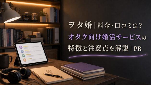 ヲタ婚｜料金・口コミは？オタク向け婚活サービスの特徴と注意点を解説｜PRのアイキャッチ画像